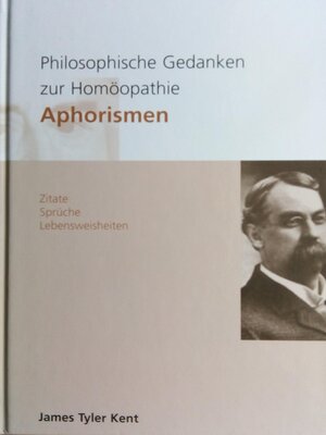 cover image of Philosophische Gedanken zur Homöopathie Aphorismen